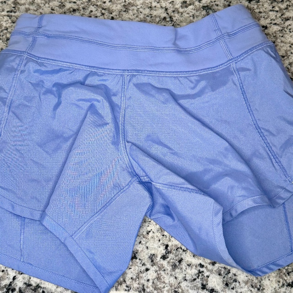 purple Ivivva by Lululemon speed up shorts